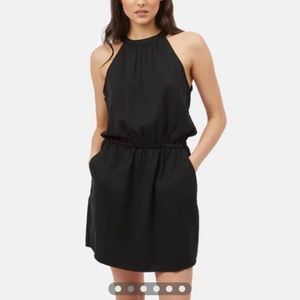 Tentree Cypress Halter Dress - black